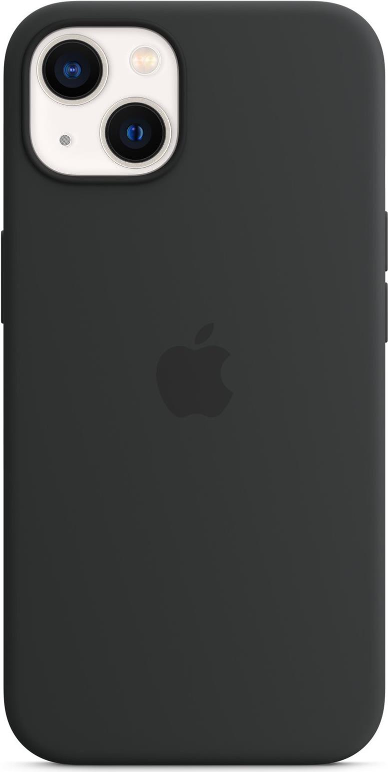 Apple - Hintere Abdeckung für Mobiltelefon - kompatibel mit MagSafe - Silikon - Midnight - für iPhone 13 (MC4A4ZM/A) von Apple