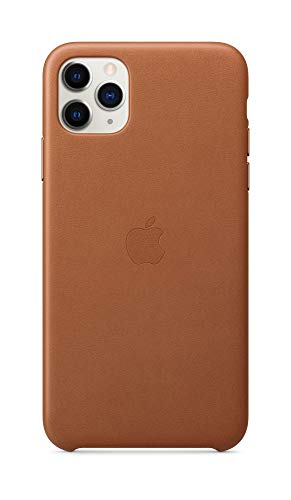 Apple Leder Case (für iPhone 11 Pro Max) - Sattelbraun - 6.5 Zoll von Apple