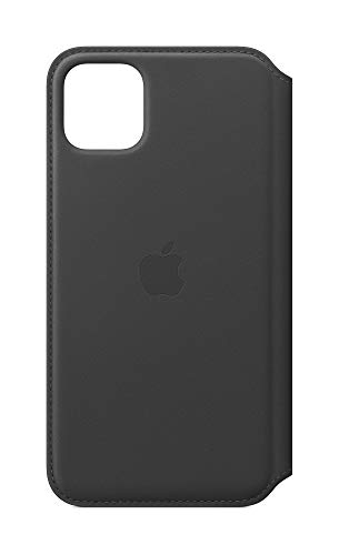 Apple Leder Folio (für iPhone 11 Pro Max) - Schwarz - 6.5 Zoll von Apple