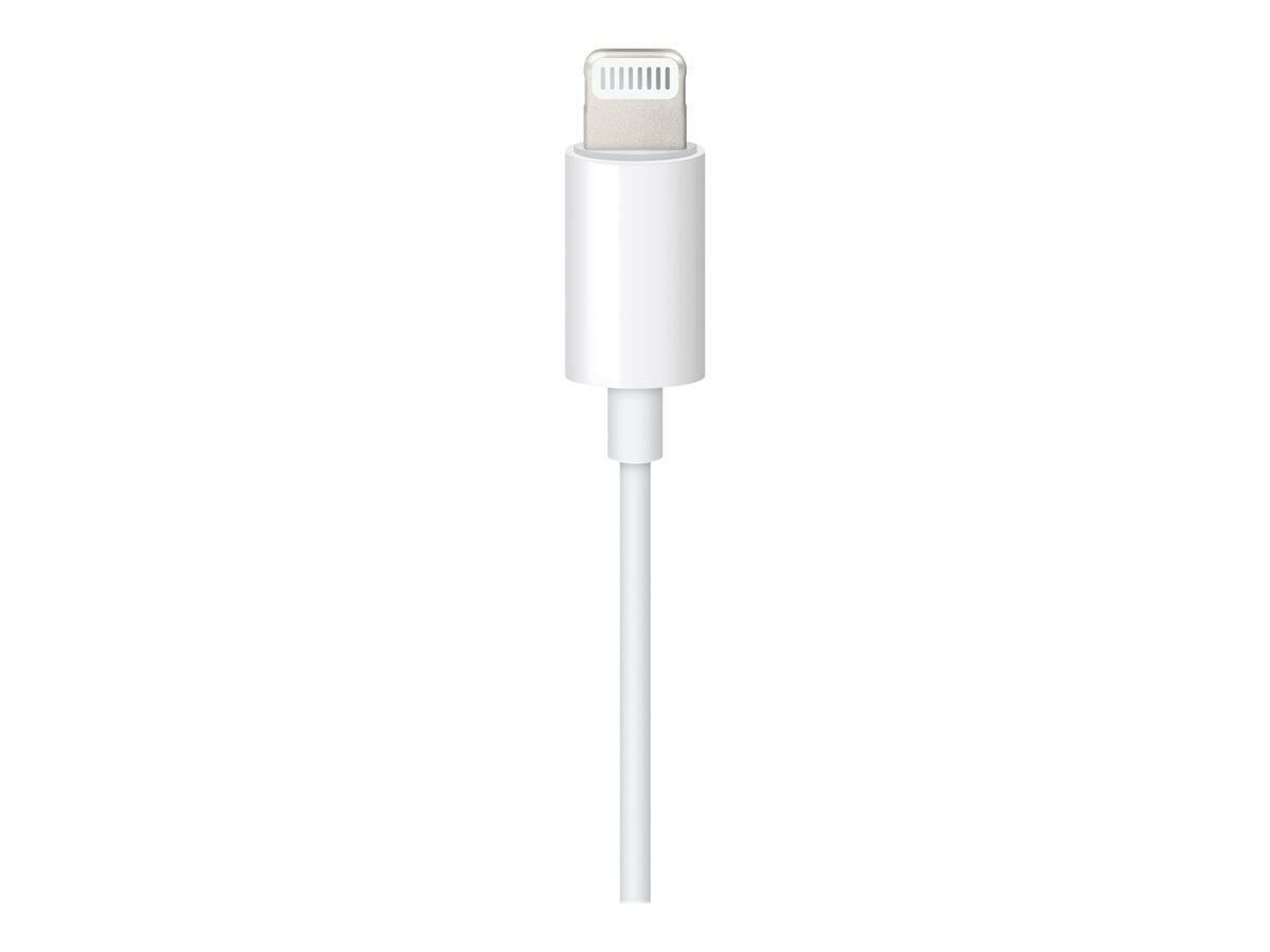 Apple Lightning auf 3.5mm Kopfhöreranschluss 1,2m, weiß von Apple