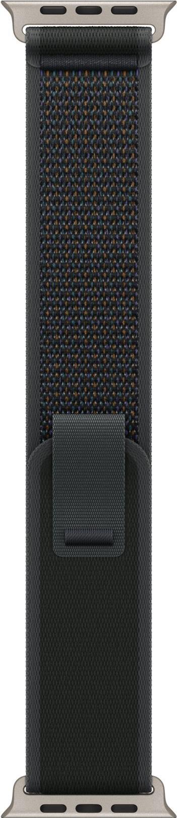 Apple Trail Loop - Loop für Smartwatch - 49 mm, natürliche Titan-Oberfläche - Größe M/L - Schwarz (MXTR3ZM/A) von Apple