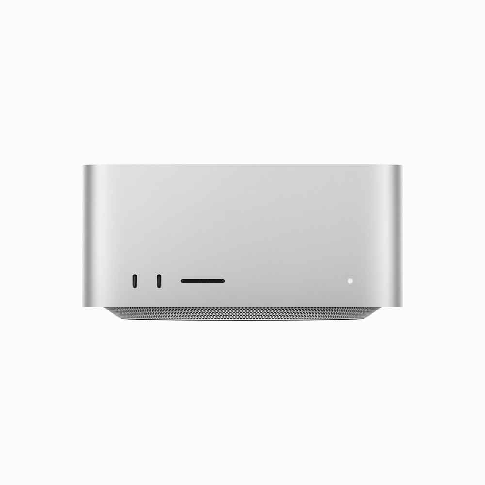 Apple Mac Studio - USFF - M2 Ultra - RAM 64 GB - SSD 1 TB - M2 Ultra 60-core GPU - GigE, 10 GigE, 5 GigE, 2.5 GigE, 802.11ax (Wi-Fi 6E), Bluetooth 5.3 - WLAN: 802.11a/b/g/n/ac/ax (Wi-Fi 6E), Bluetooth 5.3 - macOS Ventura 13.0 - Monitor: keiner - Silber von Apple