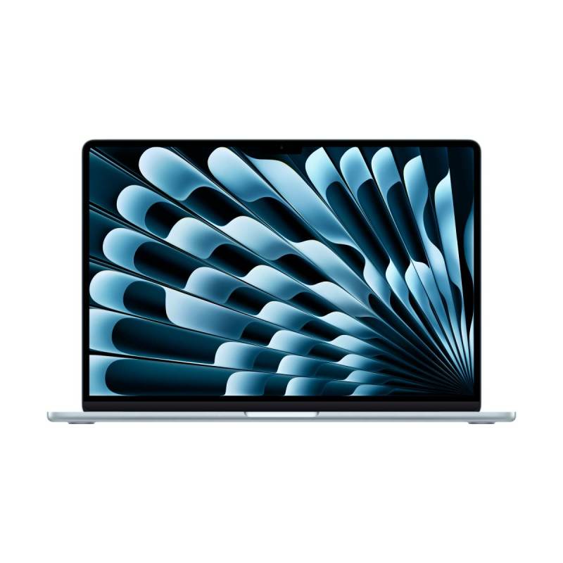 Apple MacBook Air 15" M4 Himmelblau MC7A4D/A Apple M4 Chip mit 10-Core CPU 10-Core GPU, 16GB RAM, 256GB SSD von Apple