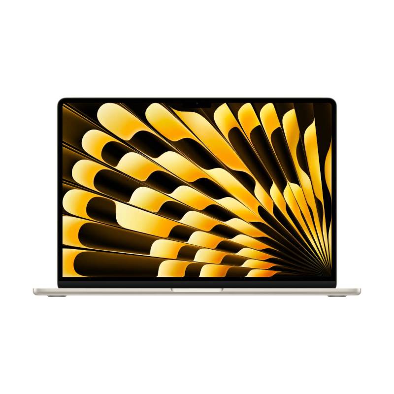 Apple MacBook Air 15" M4 Polarstern MW1J3D/A Apple M4 Chip mit 10-Core CPU 10-Core GPU, 16GB RAM, 256GB SSD von Apple