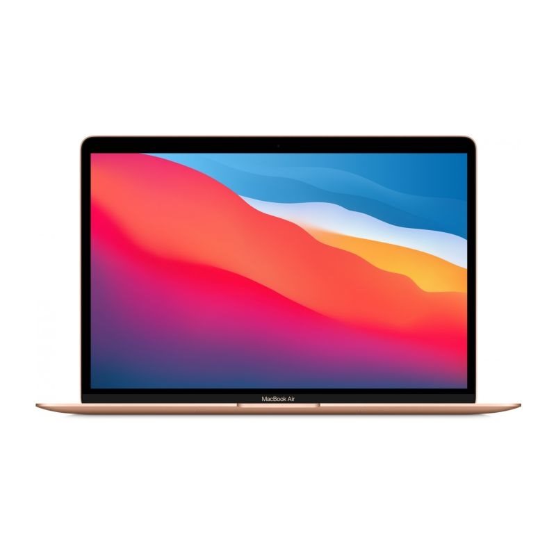 Apple MacBook Air 33,78cm 13,3Zoll M1 Chip 8-Core 8GB 256GB SSD Gold von Apple
