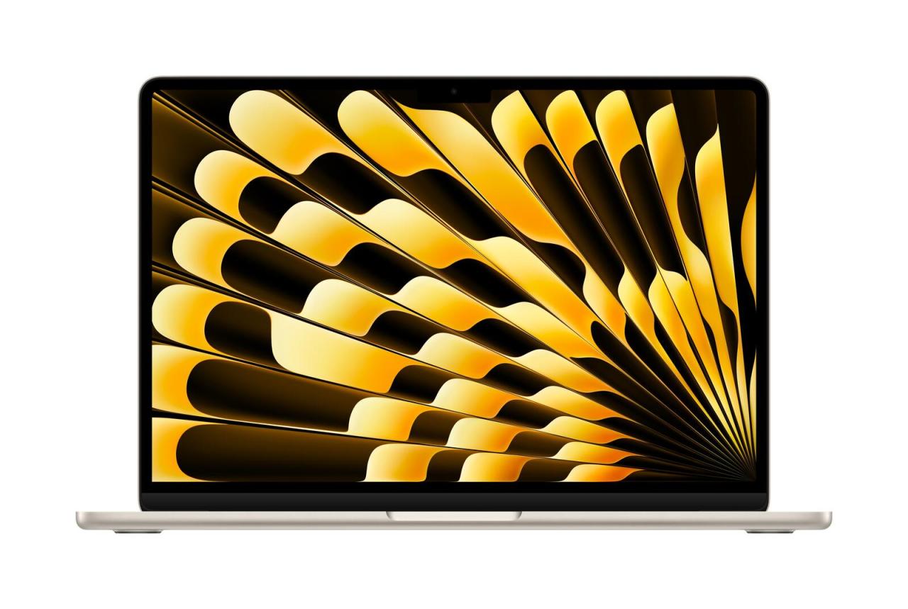 Apple MacBook Air 34,46 cm (13,6") polar­stern von Apple
