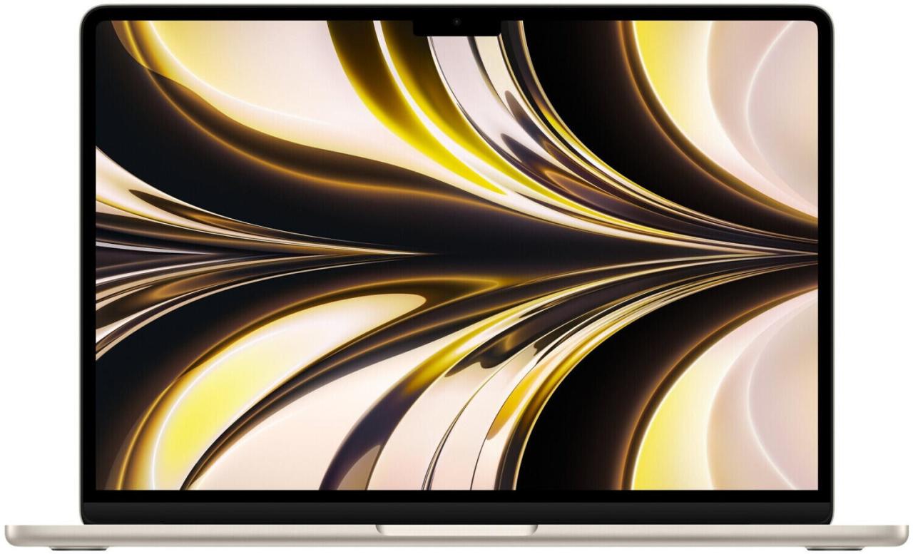 Apple MacBook Air 34,5cm (13,6") polarstern CTO von Apple