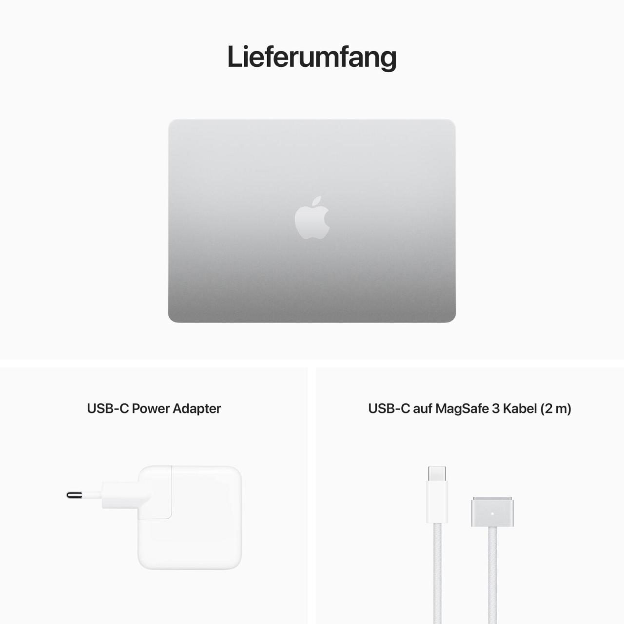 Apple MacBook Air 34,5cm (13,6") silber CTO von Apple