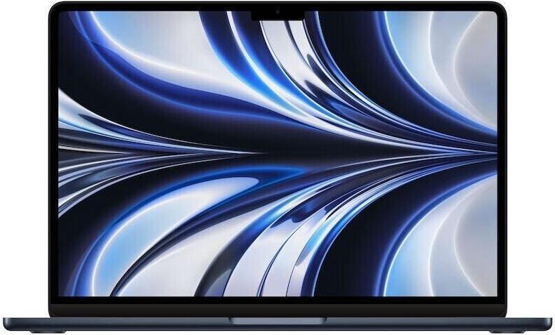 Apple MacBook Air - M2 - M2 8-core GPU - 8 GB RAM - 256 GB SSD - 34.46 cm (13.6) IPS 2560 x 1664 (WQXGA) - Wi-Fi 6 - Midnight - kbd: Deutsch von Apple