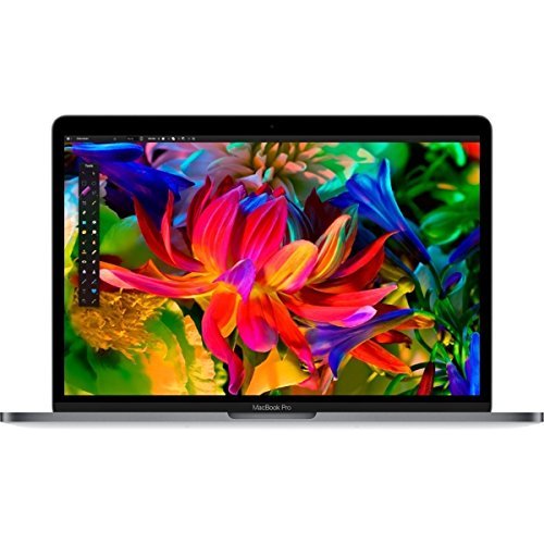Apple MacBook Pro 15-inch Laptop with Touch Bar (Intel Core i7, 16 GB RAM, 512 GB SSD, Radeon Pro 455, OS X 10.12 Sierra) - Space Grey - MLH42B/A - UK Keyboard (Refurbished) von Apple