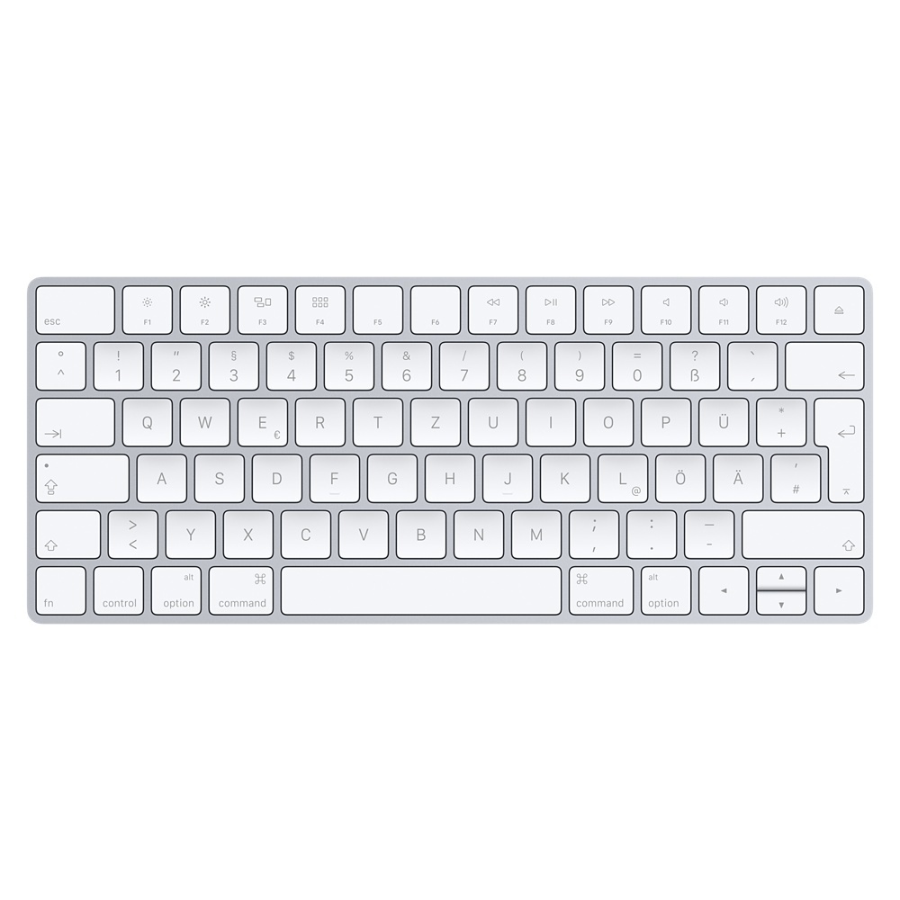 Apple Magic Keyboard, silber - Deutsches Layout (Non Numeric) von Apple