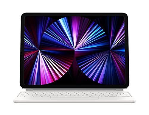 Apple Magic Keyboard für 11" iPad Pro (1., 2., 3. und 4. Generation und iPad Air (4. und 5. Generation) - Dänisch - Weiß von Apple