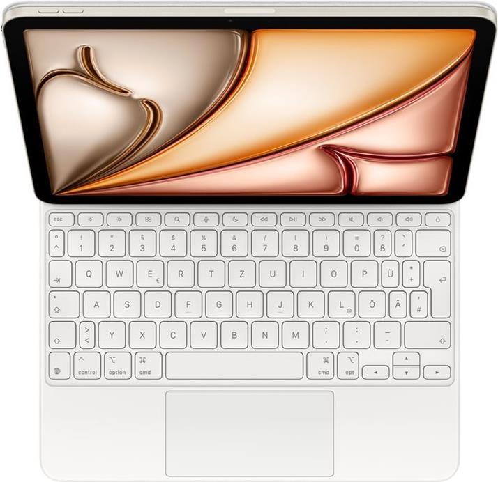 Apple Magic Keyboard iPad Air 11 M3 weiß (deutsch) (MDFV4D/A) von Apple