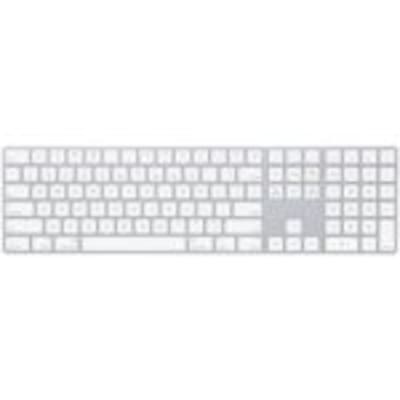 Apple Magic Keyboard mit Touch ID + Ziffernblock Silber USB-C(Englisch-International) von Apple