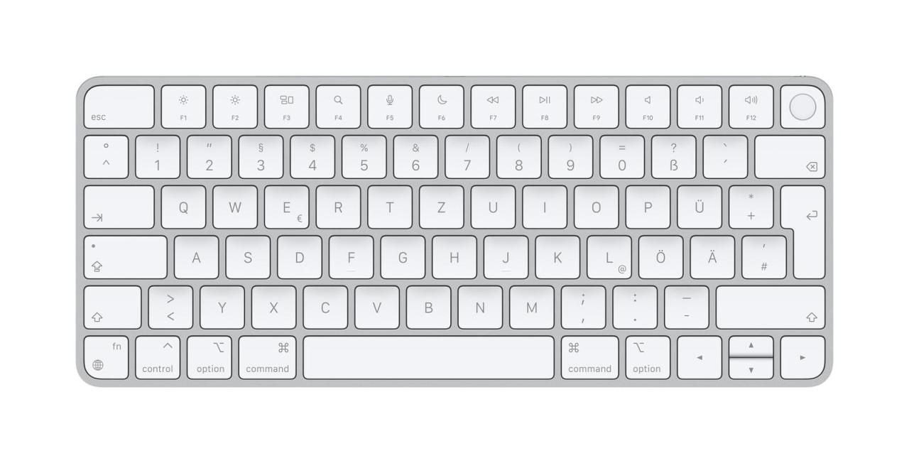Apple Magic Keyboard mit Touch ID - Deutsch MK293D/A von Apple