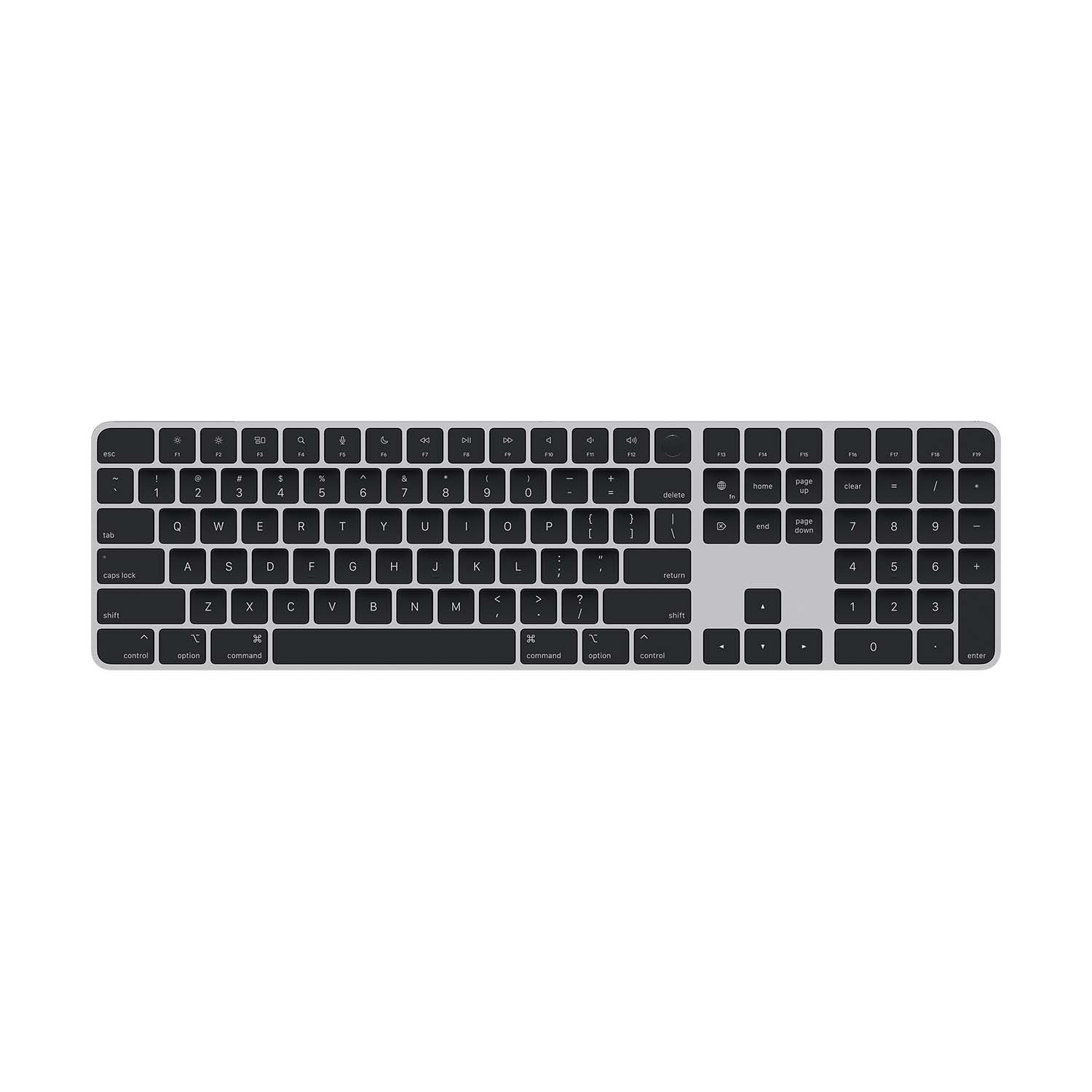 Apple Magic Keyboard mit Touch ID und Ziffernblock (DE) für (iMac/ Mac Mini / Mac Studio ) Modelle mit Apple Chip - Schwarz von Apple