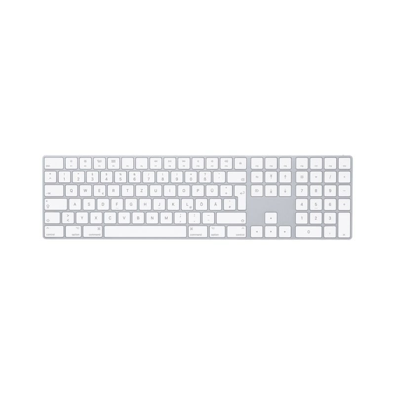 Apple Magic Keyboard mit Ziffernblock QWERTZ - Deutsch von Apple