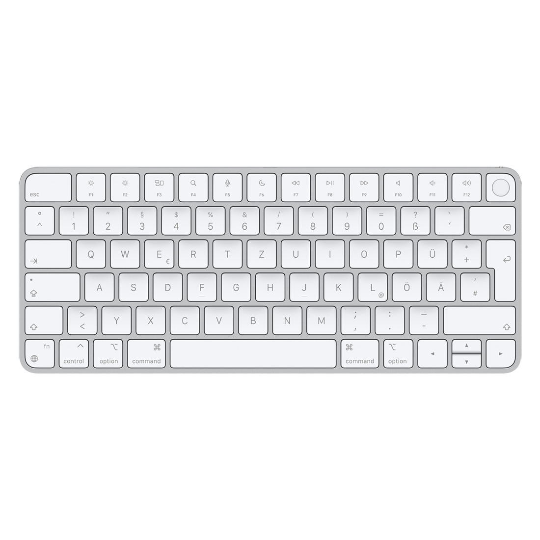 Apple Magic Keyboard weiß mit Touch ID B-Ware weiße Tasten, ohne Ziffernblock Apple Magic Keyboard weiß mit Touch ID B-Ware weiße Tasten, ohne Ziffernblock von Apple