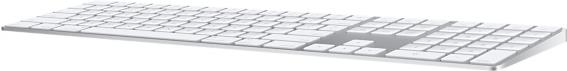 Apple Magic Keyboard with Numeric Keypad - Tastatur - Bluetooth - Englisch von Apple