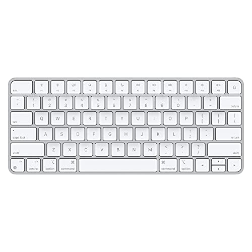 Apple Magic Keyboard: Bluetooth, wiederaufladbar. Kompatibel mit Mac, iPad oder iPhone; Englisch (USA), Silber von Apple