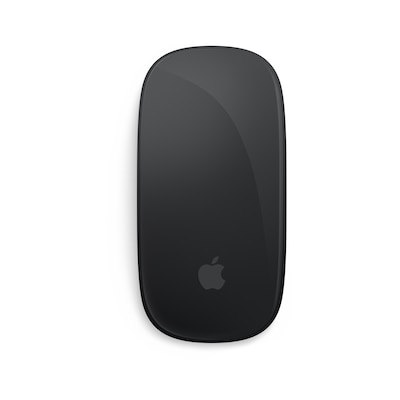 Apple Magic Mouse Schwarz - Multi-Touch - kabellos von Apple