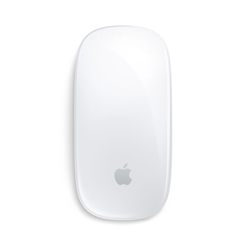 Apple Magic Mouse: Bluetooth, wiederaufladbar. Kompatibel mit Mac oder iPad; Weiß, Multi-Touch Oberfläche (USB-C) von Apple