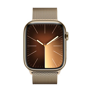 Apple Milanaise 45 mm Smartwatch-Armband gold von Apple