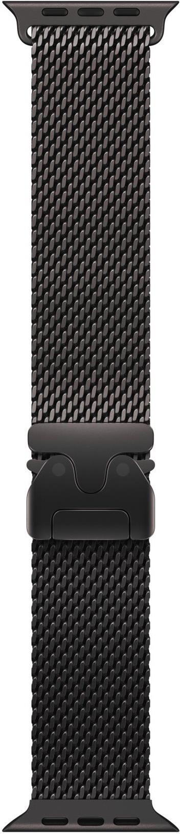 Apple Milanese Loop - Loop für Smartwatch - 49 mm - Größe S - Schwarz (MXKF3ZM/A) von Apple