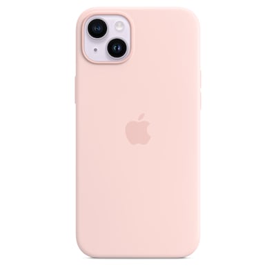 Apple Original iPhone 14 Plus Silikon Case mit MagSafe Kalkrosa von Apple