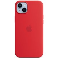 Apple Original iPhone 14 Plus Silikon Case mit MagSafe Product(RED) von Apple