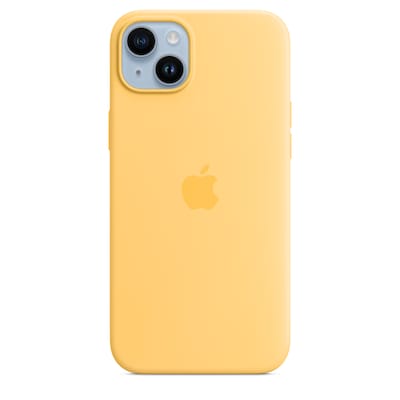 Apple Original iPhone 14 Plus Silikon Case mit MagSafe Sonnenlicht von Apple