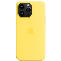 Apple Original iPhone 14 Pro Max Silikon Case mit MagSafe Kanariengelb von Apple