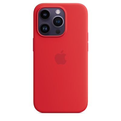 Apple Original iPhone 14 Pro Silikon Case mit MagSafe Product(RED) von Apple