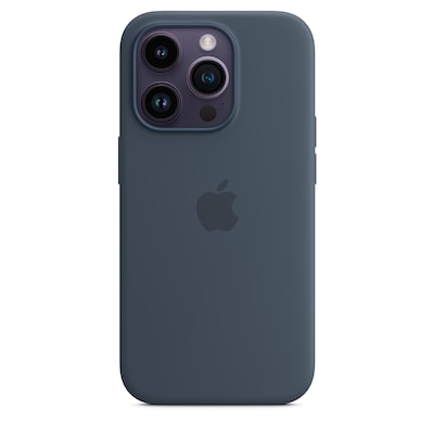 Apple Original iPhone 14 Pro Silikon Case mit MagSafe Sturmblau von Apple