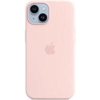 Apple Original iPhone 14 Silikon Case mit MagSafe Kalkrosa von Apple