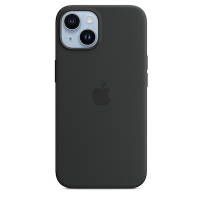 Apple Original iPhone 14 Silikon Case mit MagSafe Mitternacht von Apple