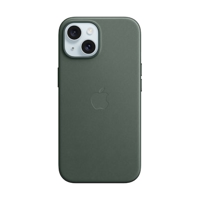 Apple Original iPhone 15 Feingewebe Case mit MagSafe - Immergrün Apple Original iPhone 15 Feingewebe Case mit MagSafe - Immergrün von Apple