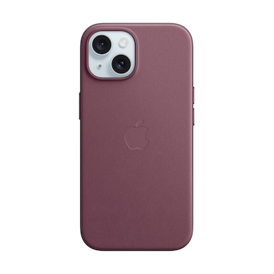 Apple Original iPhone 15 Feingewebe Case mit MagSafe - Mulberry von Apple