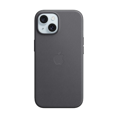 Apple Original iPhone 15 Feingewebe Case mit MagSafe - Schwarz von Apple