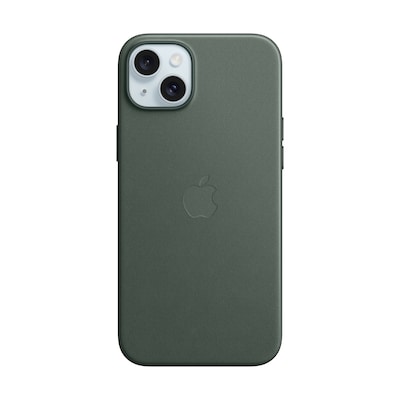 Apple Original iPhone 15 Plus Feingewebe Case mit MagSafe - Immergrün von Apple