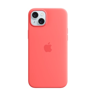 Apple Original iPhone 15 Plus Silicone Case mit MagSafe - Guave von Apple