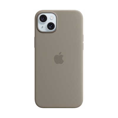 Apple Original iPhone 15 Plus Silicone Case mit MagSafe - Tonbraun von Apple