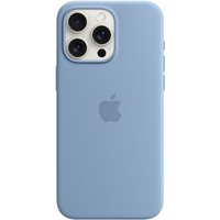 Apple Original iPhone 15 Pro Max Silicone Case mit MagSafe - Winterblau von Apple