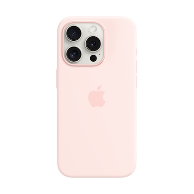 Apple Original iPhone 15 Pro Silicone Case mit MagSafe - Hellrosa Apple Original iPhone 15 Pro Silicone Case mit MagSafe - Hellrosa von Apple