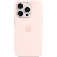 Apple Original iPhone 15 Pro Silicone Case mit MagSafe - Hellrosa von Apple