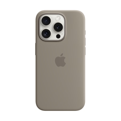 Apple Original iPhone 15 Pro Silicone Case mit MagSafe - Tonbraun von Apple