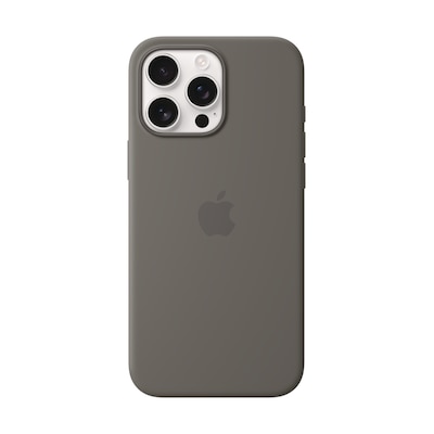 Apple Original iPhone 16 Pro Max Silikon Case mit MagSafe - Steingrau Apple Original iPhone 16 Pro Max Silikon Case mit MagSafe - Steingrau von Apple