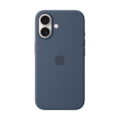 Apple Original iPhone 16 Silikon Case mit MagSafe - Denim Apple Original iPhone 16 Silikon Case mit MagSafe - Denim von Apple