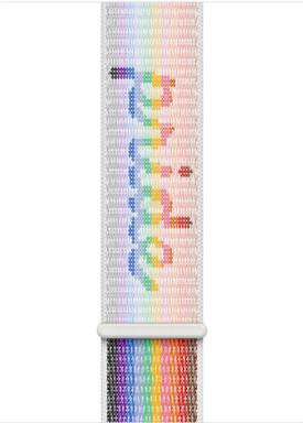 Apple - Pride Edition - Loop für Smartwatch - 45 mm - 145 - 220 mm (MU9R3ZM/A) von Apple
