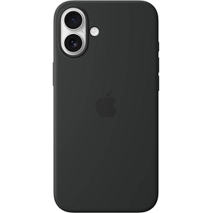 Apple Silikon Case Handy-Cover für Apple iPhone 16 Plus schwarz Apple Silikon Case Handy-Cover für Apple iPhone 16 Plus schwarz von Apple